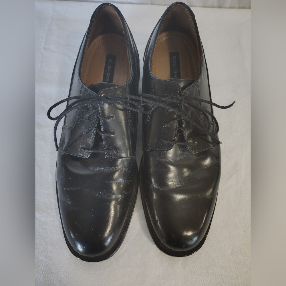 Bostonian Black Leather Men's Shoes